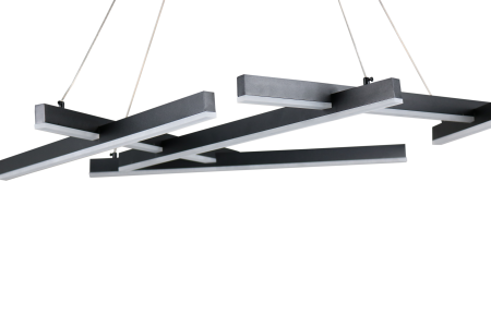 Подвесной Потолочный светильник ZORTES AVEN ZRS.01243.03, Мощность - 80Вт, Тип лампы: LED, В -1500мм/700мм / Ш - 1000мм