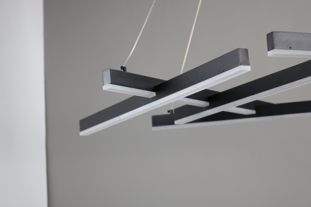 Подвесной Потолочный светильник ZORTES AVEN ZRS.01243.03, Мощность - 80Вт, Тип лампы: LED, В -1500мм/700мм / Ш - 1000мм
