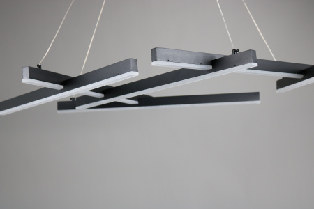 Подвесной Потолочный светильник ZORTES AVEN ZRS.01243.03, Мощность - 80Вт, Тип лампы: LED, В -1500мм/700мм / Ш - 1000мм