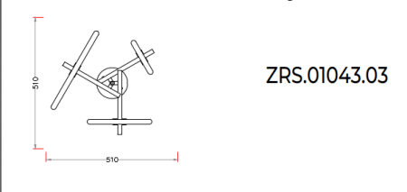Подвесной Потолочный светильник ZORTES JESSY ZRS.01043.03, Мощность - 45Вт, Тип лампы: LED, В -1200мм/650мм / Ш - 400мм