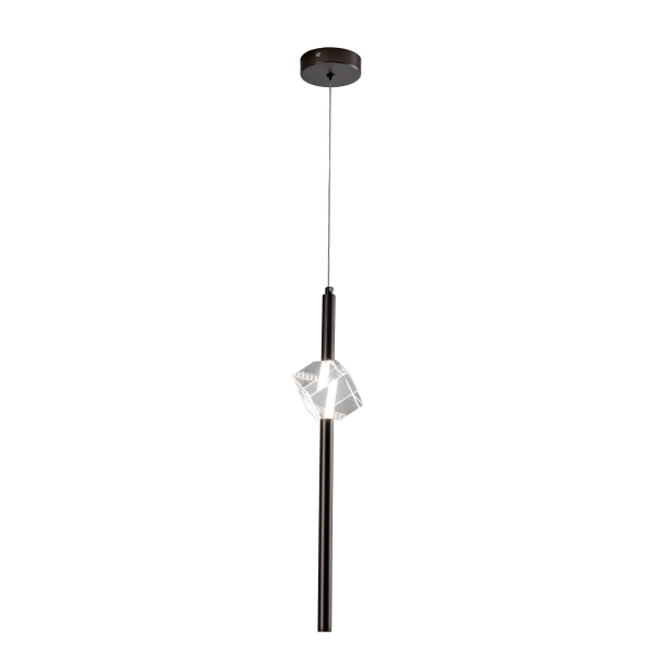 Подвесной светильник Zortes Brilly ZRS.30514.01, Мощность - 6Вт, Тип лампы: LED, В -1200мм/600мм / Ш - ø120мм