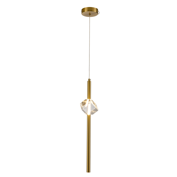 Подвесной светильник Zortes Brilly ZRS.30514.04, Мощность - 6Вт, Тип лампы: LED, В -1200мм/600мм / Ш - ø120мм