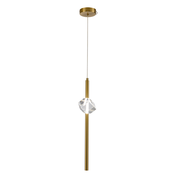 Подвесной светильник Zortes Brilly ZRS.30514.04, Мощность - 6Вт, Тип лампы: LED, В -1200мм/600мм / Ш - ø120мм