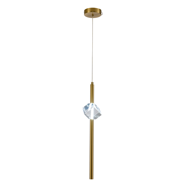 Подвесной светильник Zortes Brilly ZRS.30514.04, Мощность - 6Вт, Тип лампы: LED, В -1200мм/600мм / Ш - ø120мм