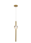 Подвесной светильник Zortes Brilly ZRS.30514.04, Мощность - 6Вт, Тип лампы: LED, В -1200мм/600мм / Ш - ø120мм