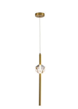 Подвесной светильник Zortes Brilly ZRS.30514.04, Мощность - 6Вт, Тип лампы: LED, В -1200мм/600мм / Ш - ø120мм