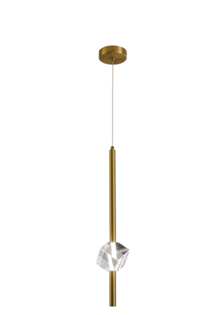 Подвесной светильник Zortes Brilly ZRS.30514.07, Мощность - 6Вт, Тип лампы: LED, В -1200мм/600мм / Ш - ø120мм
