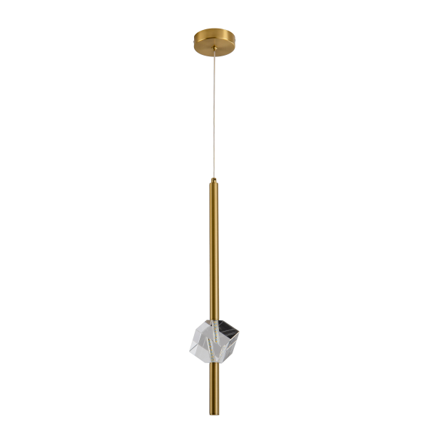 Подвесной светильник Zortes Brilly ZRS.30514.07, Мощность - 6Вт, Тип лампы: LED, В -1200мм/600мм / Ш - ø120мм