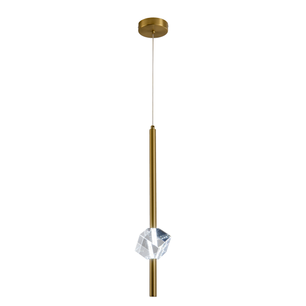 Подвесной светильник Zortes Brilly ZRS.30514.07, Мощность - 6Вт, Тип лампы: LED, В -1200мм/600мм / Ш - ø120мм