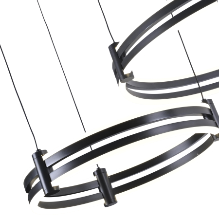 Подвесной светильник Zortes DUBLE-R ZRS.27510.02, Мощность - 125Вт, Тип лампы: LED, В -1500мм/350мм / Ш - Ø400мм+600мм