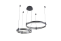 Подвесной светильник Zortes DUBLE-R ZRS.27510.02, Мощность - 125Вт, Тип лампы: LED, В -1500мм/350мм / Ш - Ø400мм+600мм