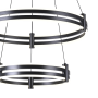 Подвесной светильник Zortes DUBLE-R ZRS.30514.09, Мощность - 125Вт, Тип лампы: LED, В -1500мм/350мм / Ш - Ø400мм+600мм