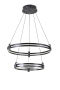 Подвесной светильник Zortes DUBLE-R ZRS.30514.09, Мощность - 125Вт, Тип лампы: LED, В -1500мм/350мм / Ш - Ø400мм+600мм