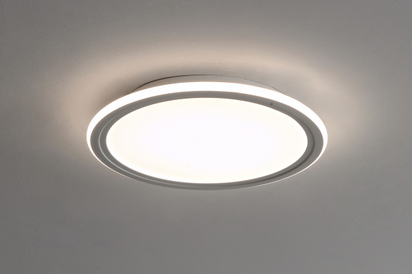 Потолочный светильник ZORTES GALO ZRS.10112.09, Мощность - 26Вт, Тип лампы: LED, В -35мм / Ш - 300мм / Ш - ø300мм