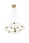 Светильник ZORTES AURALIA ZRS.57790.141, Мощность - 141Вт, Тип лампы: LED, В - 1500мм/750мм / Ш - 700мм