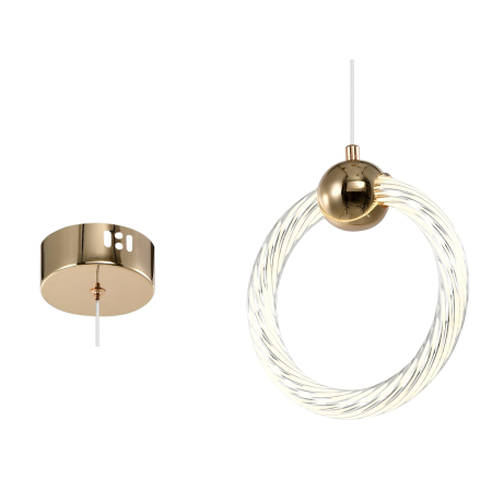 Светильник ZORTES AURALIA ZRS.57790.17, Мощность - 17Вт, Тип лампы: LED, В - 1500мм/750мм / Ш - 200мм