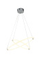 Светильник ZORTES BLASY ZRS.57793.96, Мощность - 96Вт, Тип лампы: LED, В -1500мм/750мм / Ш - ø600/400мм