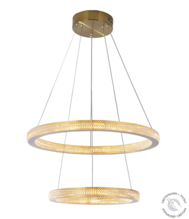 Светильник ZORTES GRACE ZRS.30220.126, Мощность - 126Вт, Тип лампы: LED, В -1500мм/700мм / Ш - ø400/600мм