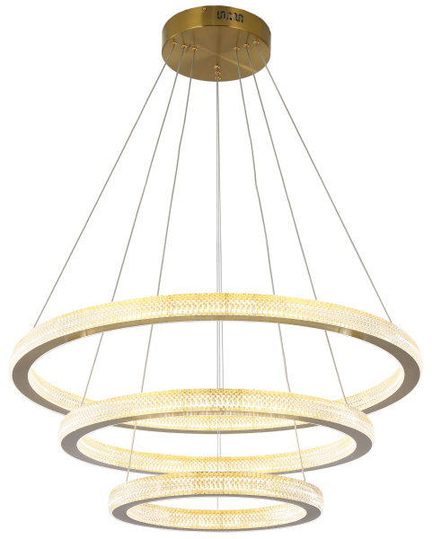 Светильник ZORTES GRACE ZRS.30220.228, Мощность - 228Вт, Тип лампы: LED, В -1500мм/700мм / Ш - ø400/600/800мм