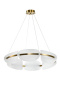 Светильник ZORTES MOON ZRS.1210.80, Мощность - 40Вт, Тип лампы: LED, В -1200мм/700мм / Ш - ø800мм