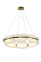Светильник ZORTES MOON ZRS.1210.80, Мощность - 40Вт, Тип лампы: LED, В -1200мм/700мм / Ш - ø800мм