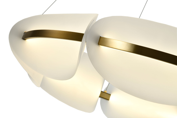 Светильник ZORTES MOON ZRS.1210.80, Мощность - 40Вт, Тип лампы: LED, В -1200мм/700мм / Ш - ø800мм