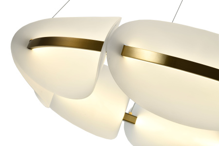 Светильник ZORTES MOON ZRS.1210.80, Мощность - 40Вт, Тип лампы: LED, В -1200мм/700мм / Ш - ø800мм