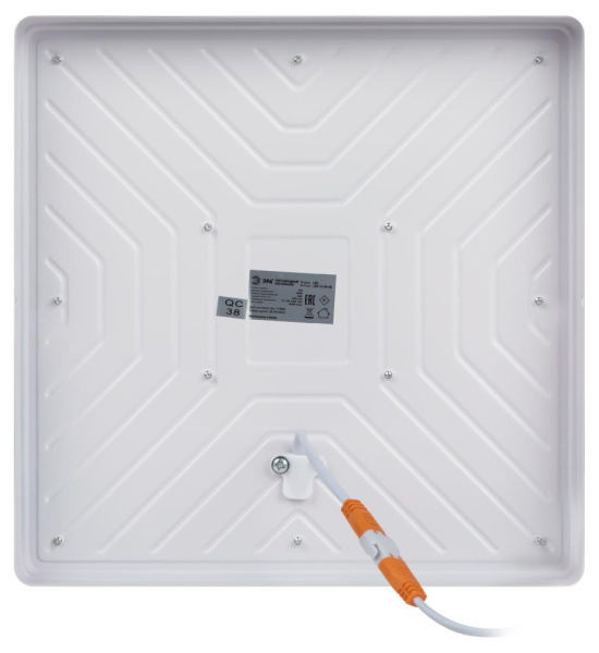 Светильник светодиодный ЭРА LED 16-36-4K накладной квадратный 36Вт 4000К