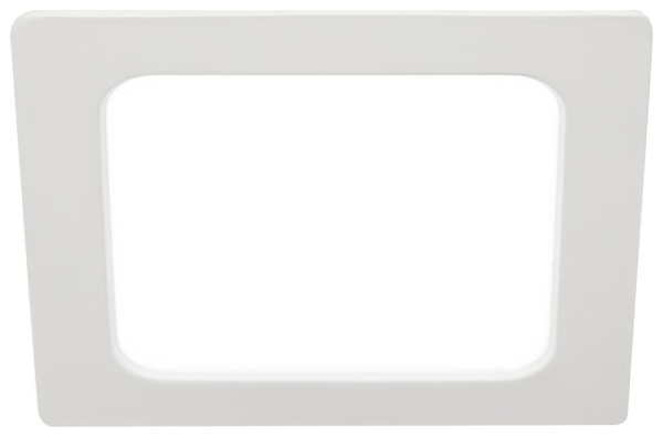 Светильник светодиодный встраиваемый ЭРА LED 18-18-6K квадратный 18Вт 6500К