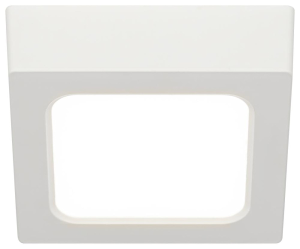 Светильник светодиодный ЭРА LED 20-12-4K накладной квадратный 12Вт 4000К