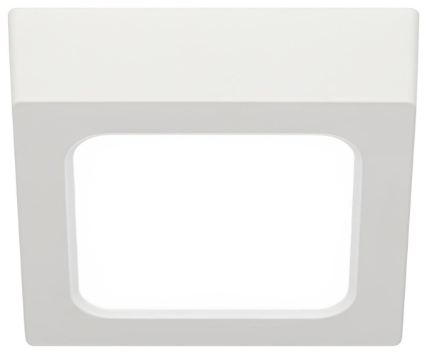 Светильник светодиодный ЭРА LED 20-12-6K накладной квадратный 12Вт 6500К