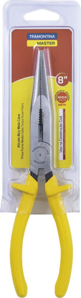 Длинногубцы Tramontina 41008/180 комбинированные 200 мм, с изоляцией 1000 В
