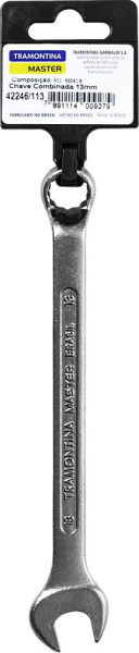 Ключ комбинированный Tramontina MASTER 42246/113 на 13 мм с хромированным покрытием