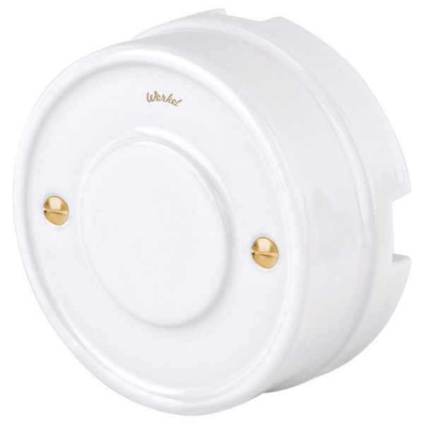 Винты для распределительной коробки/TV  розетки 2 шт. (золото) Ретро WL18-22-01