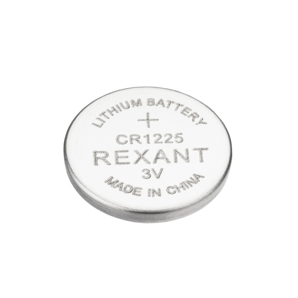 Батарейка литиевая CR1225 3В блистер 5 шт. REXANT