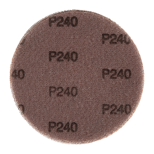 Диск шлифовальный на сетчатой основе 125 мм, Р180, 5 шт Kranz