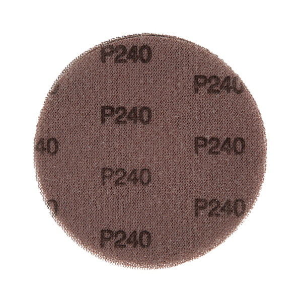 Диск шлифовальный на сетчатой основе 125 мм, Р240, 5 шт Kranz