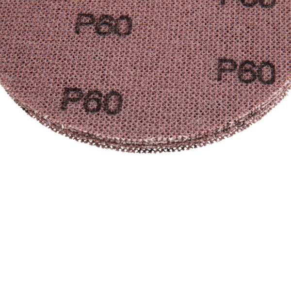 Диск шлифовальный на сетчатой основе 125 мм, Р60, 5 шт Kranz