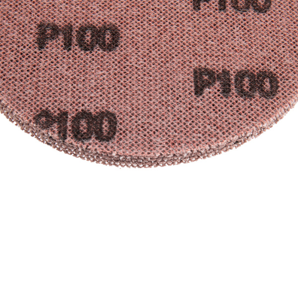 Диск шлифовальный на сетчатой основе 125 мм, Р100, 5 шт Kranz