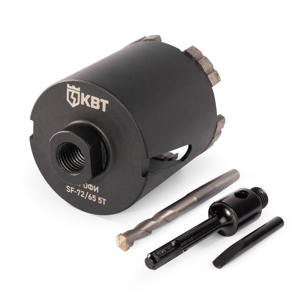 Коронка SF-72/65 5T с адаптером SDS-Plus серия ПРОФИ