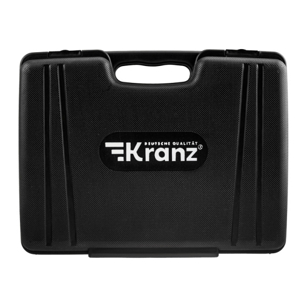 Набор шестигранных ударных торцевых головок, 1/2", 78мм, 20 предметов (8-32мм) пластиковый кейс KRANZ