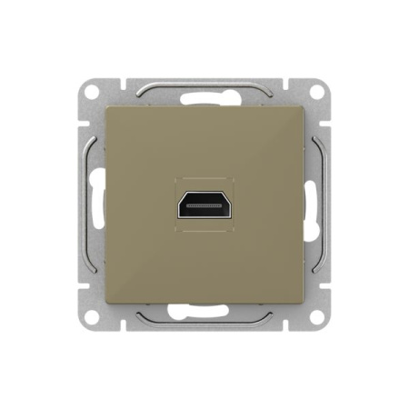 Механизм розетки HDMI, шампань Эпика EKF