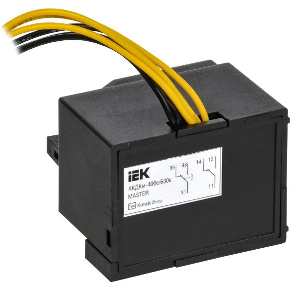 Контакт совмещенный АКДКм-400e/630e (АКДКм-39) MASTER электронный расцепитель IEK