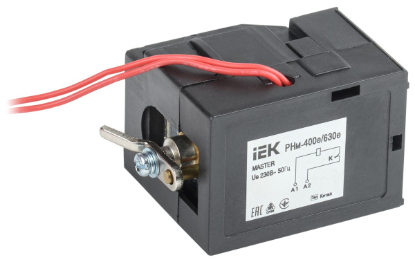 Расцепитель независимый РНм-400е/630е (РНм-39) 220В для ВА88-39 MASTER с электронным расцепителем IEK