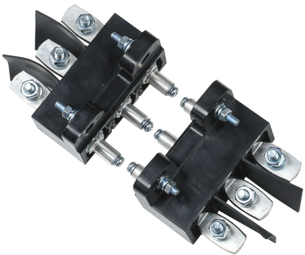 Панель втычная ПМм1-250е c задним резьбовым присоединением для ВА88-35 MASTER с электронным расцепителем IEK