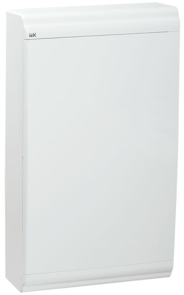 PRIME Корпус пластиковый ЩРН-П-36 модулей навесной белый/белая дверь IP41 IEK