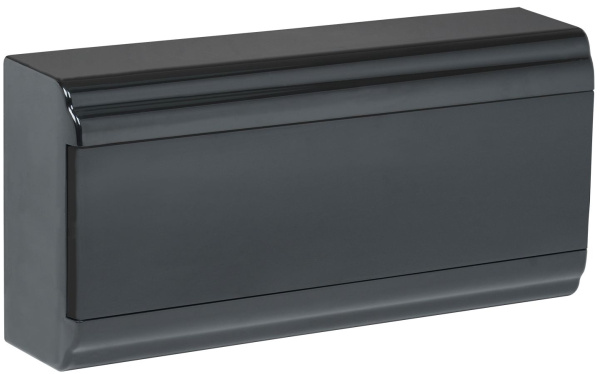 PRIME Корпус пластиковый ЩРН-П-18 модулей навесной черный IP41 IEK