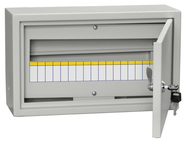 TITAN 3 Корпус металлический ЩРн-18 (265х440х120мм) IP31 IEK