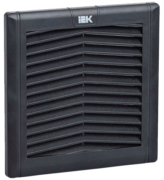 Фильтр с решеткой для вентилятора ВФИ 65-105м3/час черный IEK