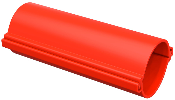 Труба гладкая разборная d=110мм красная (3м) IEK